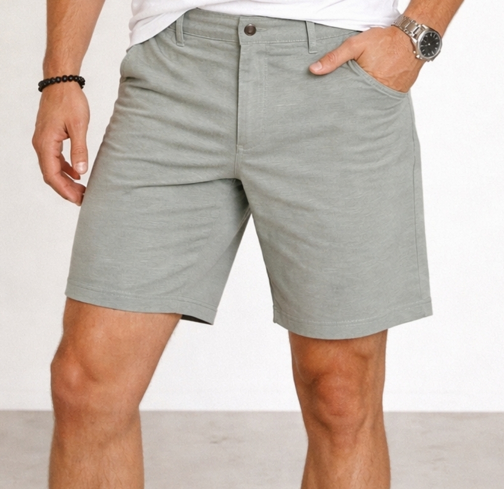 BYLT Kinetic Shorts Men’s Size 32 Sage Green Stretch Performance